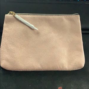 Lancome pink sparkly makeup bag